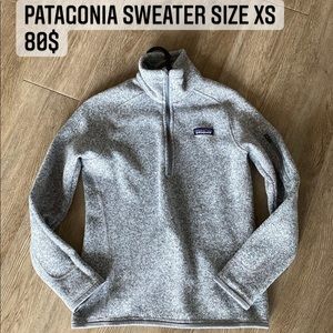 Patagonia better weather 1/4 zip sweater